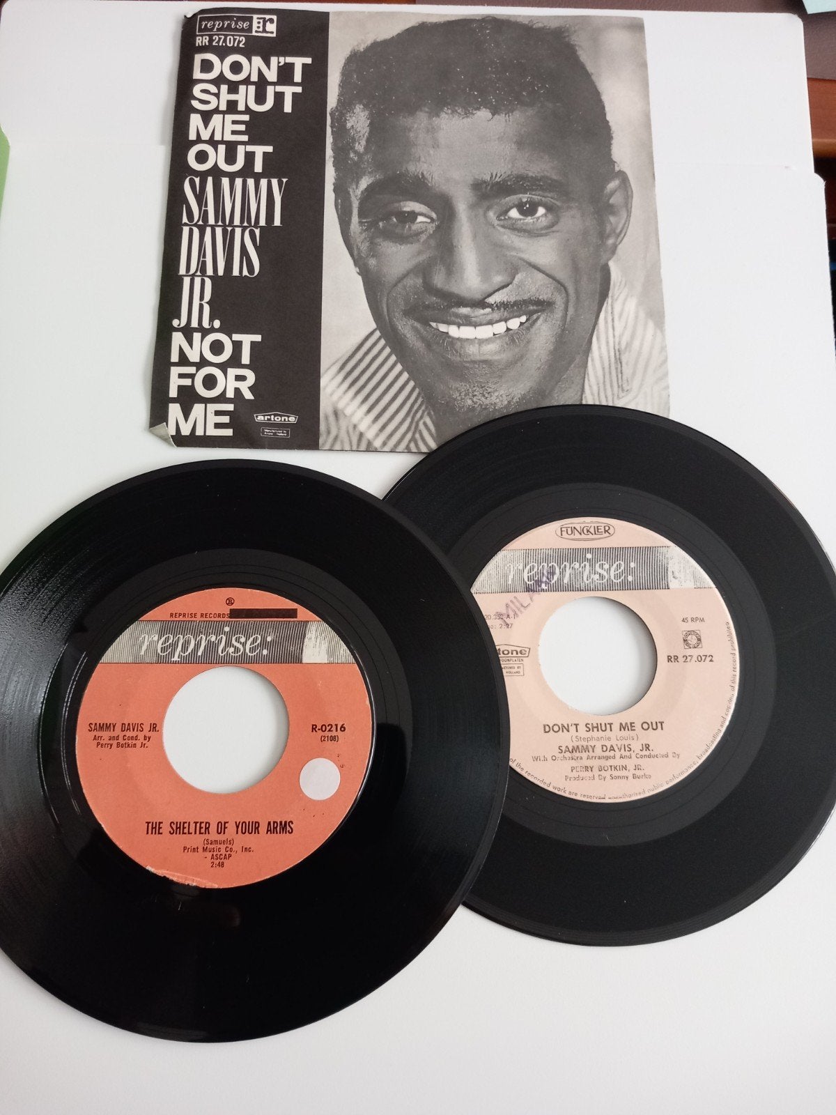 SAMMY DAVIS JR. 60s OLDIES 2 X 45T, Ophalen of Verzenden
