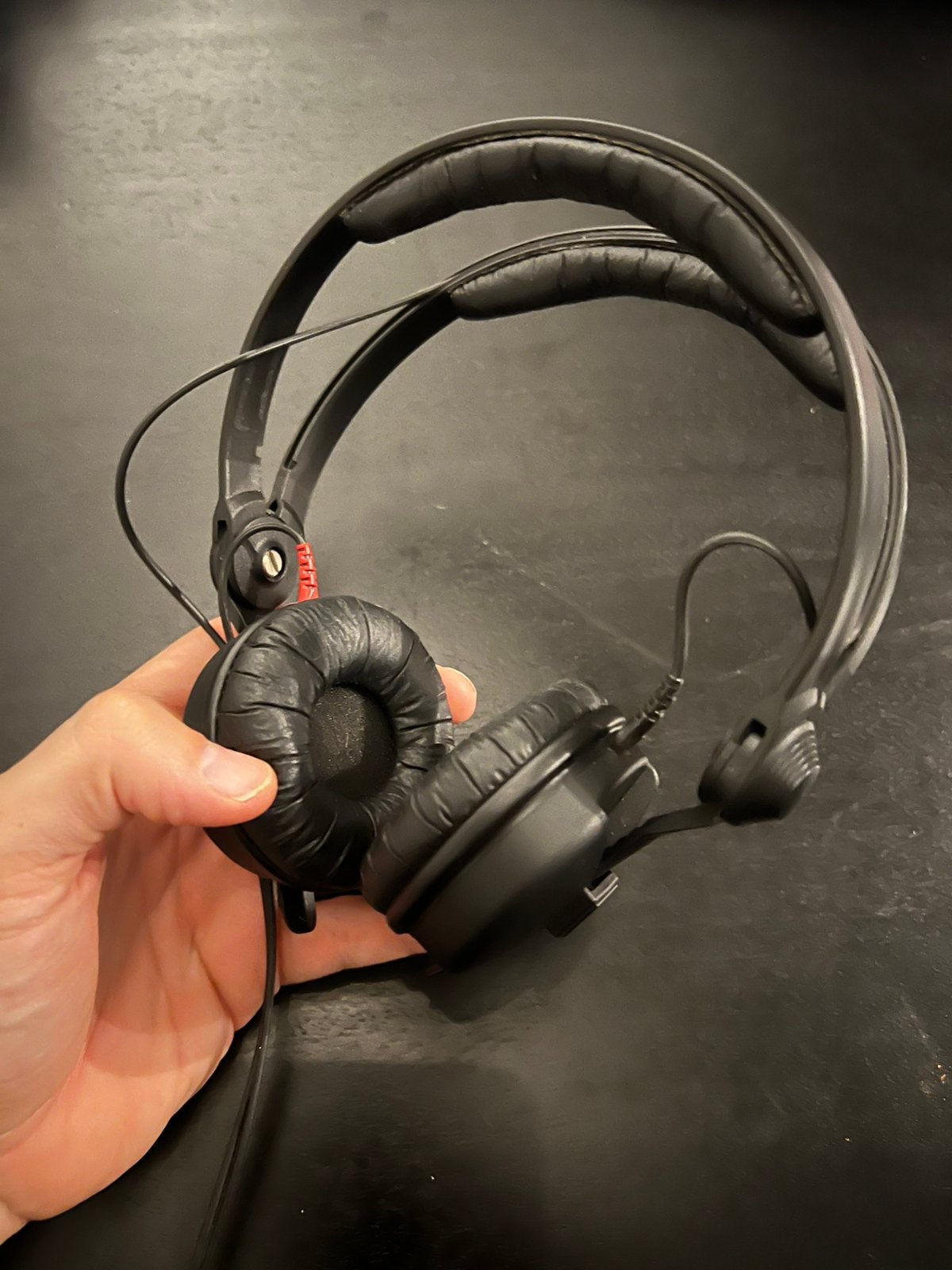 Sennheiser HD 25 DJ Headphones, Enlèvement ou Envoi, Sennheiser, Manuel, Noir
