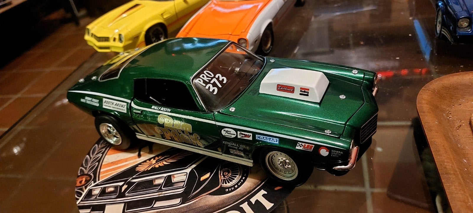 zeldzame chevy camaro red pack ertl no box, Ophalen of Verzenden, Auto, ERTL