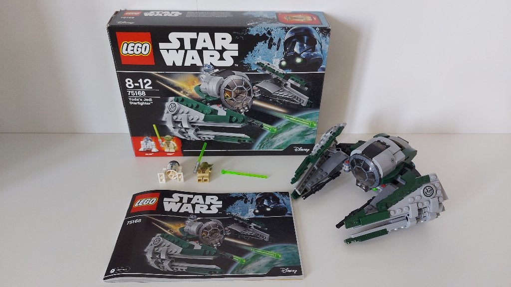 LEGO Star Wars - 75168 - Yoda's Jedi Starfighter - Compleet, Inclusief instructies, Star Wars, Lego, Ophalen of Verzenden