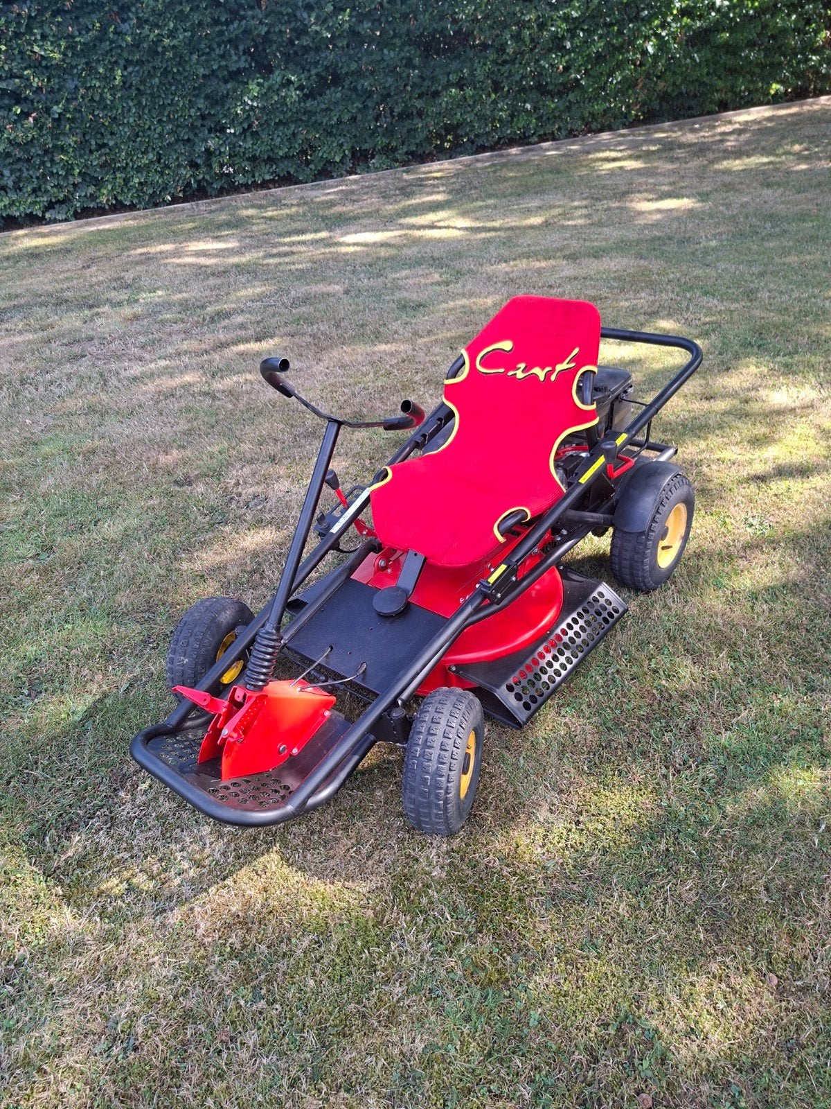 tondeuse kart cart wolf garten, WOLF Garten, Moins de 90 cm, Enlèvement, Utilisé