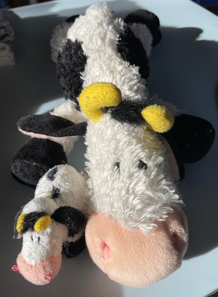 Knuffel en sleutelhanger koe, Ophalen, Zo goed als nieuw, Koe