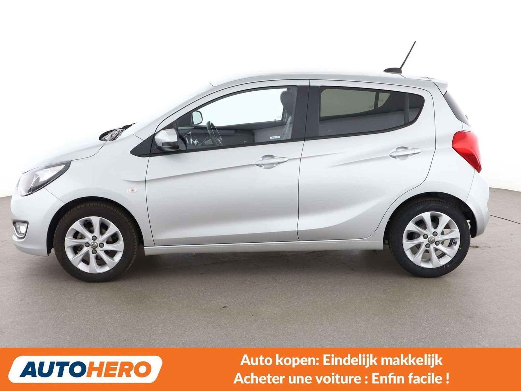 Opel KARL 1.0 Innovation (bj 2018), Auto's, Opel, Voorwielaandrijving, Zwart, 939 kg, LED verlichting