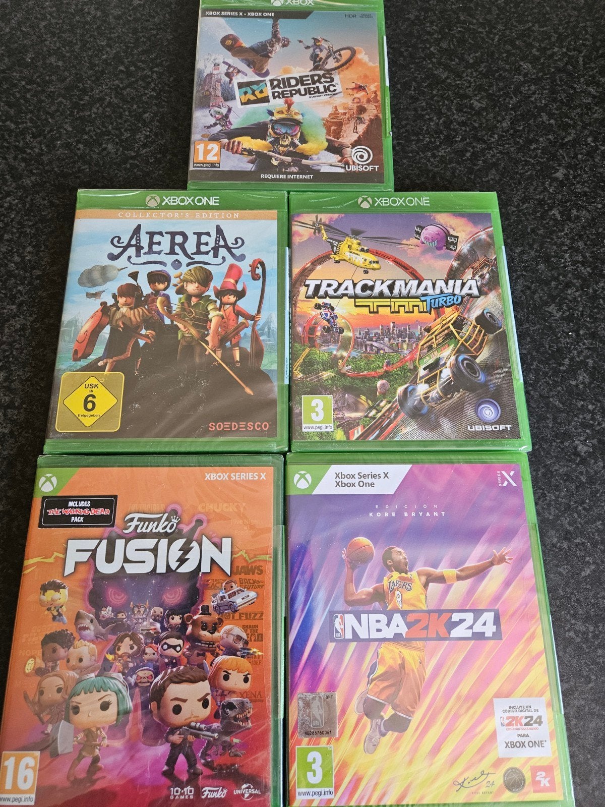 5 sealed xbox one/Series X games, Ophalen of Verzenden
