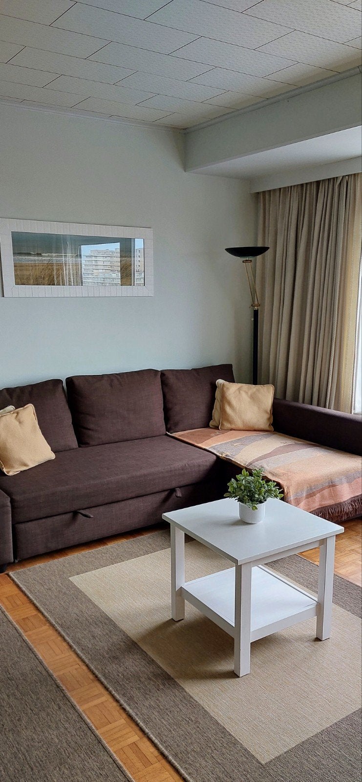 Middelkerke Ruime studio met frontaal zeezicht, Middelkerke, 43 m², Studio, Provincie West-Vlaanderen