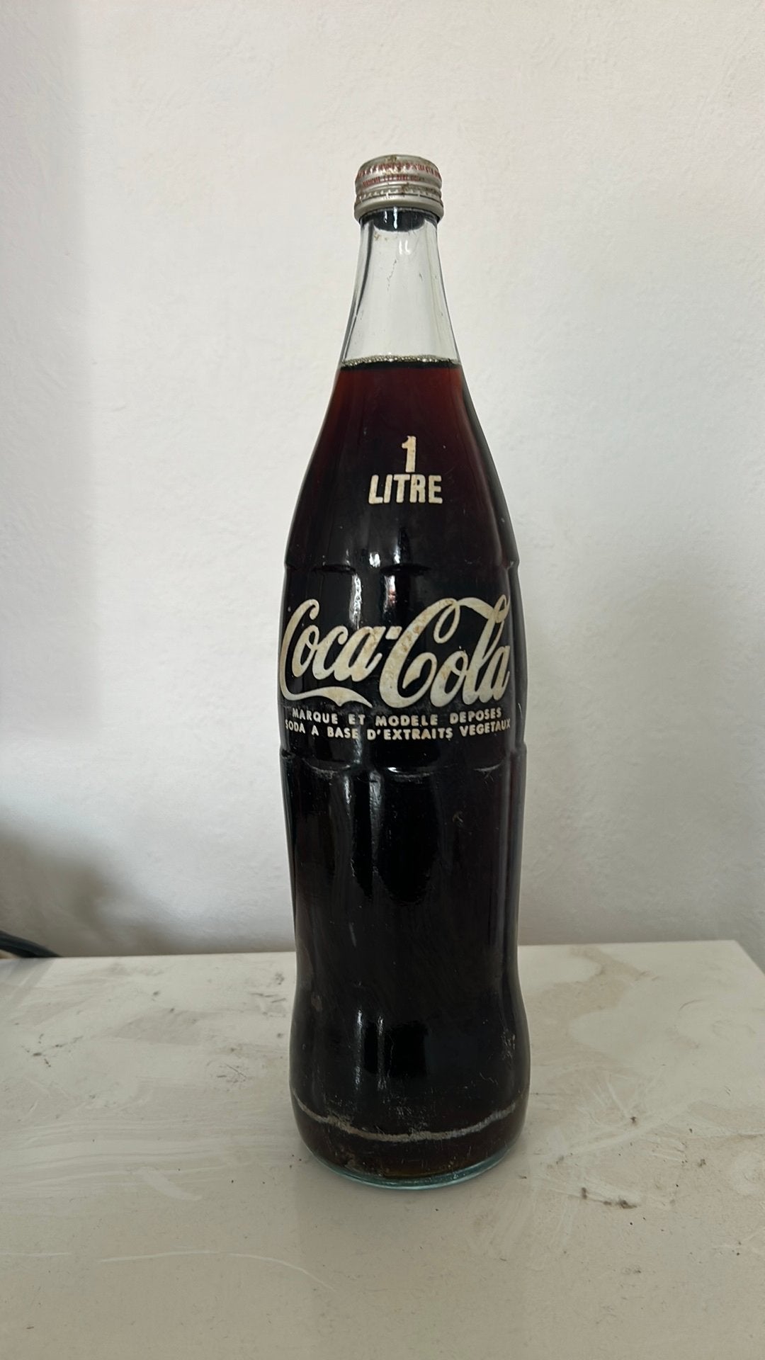 Bouteille de Coca Cola 1L capuchon, Collections, Enlèvement, Neuf, Autres types