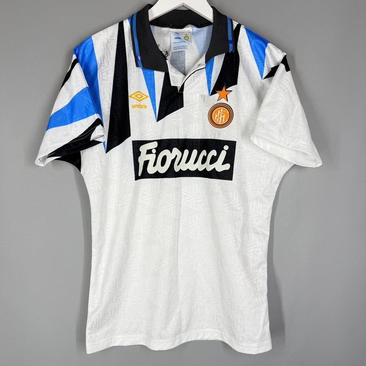 Inter Milan Voetbal Uitshirt Origineel 1992, Enlèvement ou Envoi