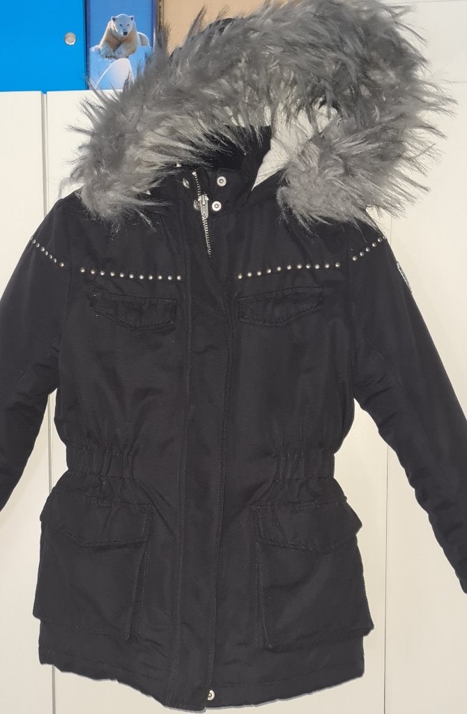 2-delige winterjas IKKS 128, Enfants & Bébés, Vêtements enfant | Taille 128, Enlèvement ou Envoi, Ikks, Utilisé, Fille