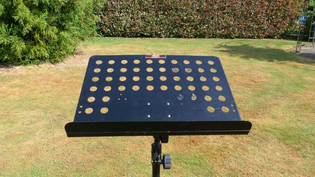 Lutrin solide, Enlèvement ou Envoi, Utilisé, Pied, Autres instruments