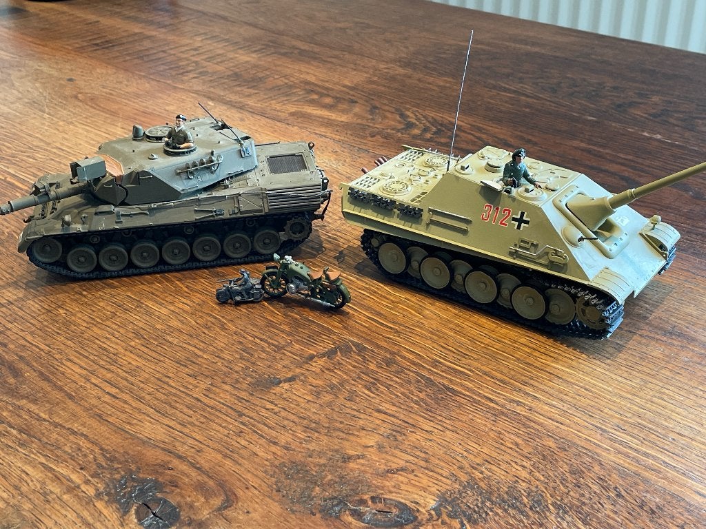 Modelbouw tank, Hobby en Vrije tijd, Modelbouw | Auto's en Voertuigen, Ophalen of Verzenden, Gebruikt, Tank