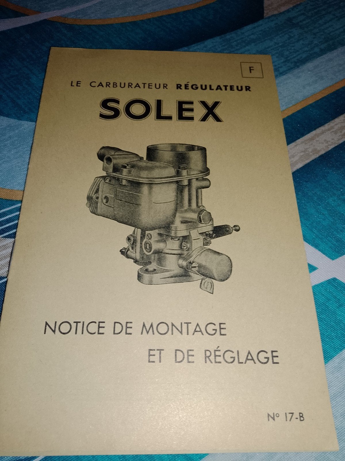 SOLEX TYPE R, Ophalen of Verzenden, Gelezen, Autotechniek