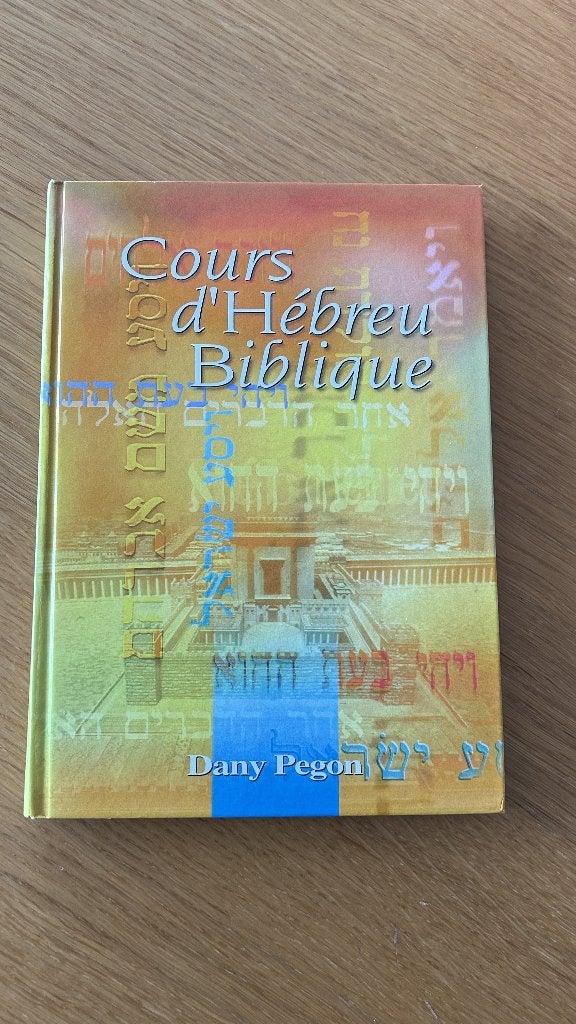 Cours d'hébreu biblique + CD audio – Dany Pegon, Livres, Enlèvement ou Envoi, Neuf