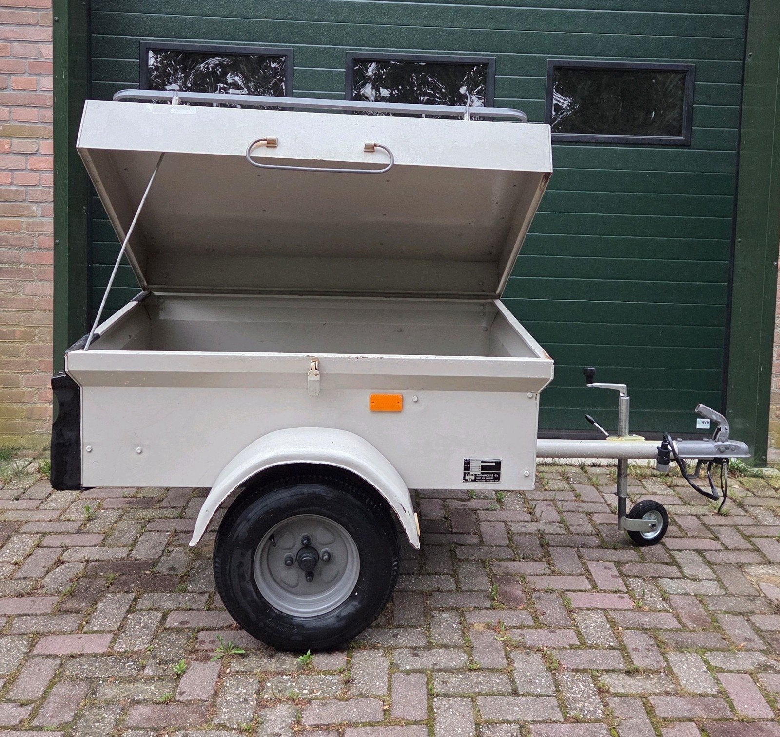 Bagagewagen Remork, Ophalen, Gebruikt