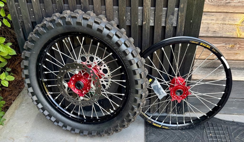 te koop : set Haan wielen voor Honda, Motoren, Ophalen, Gebruikt