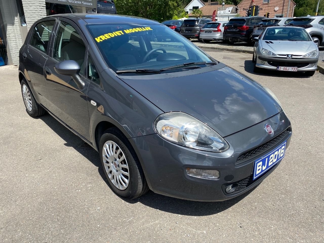 Fiat Punto STREET MET AIRCO (année de construction 2016), Autos, Fiat, 1242 cm³, Argent ou Gris, Achat, Euro 6