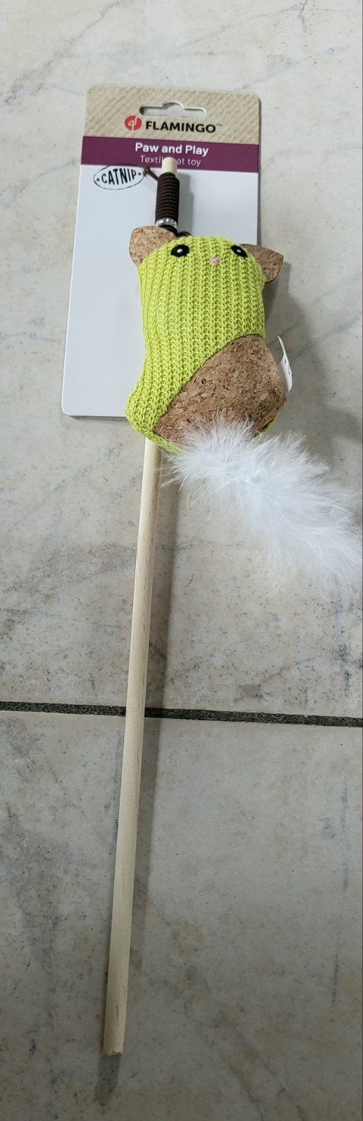 Kattenhengel/speelhengel, Dieren en Toebehoren, Kattenspeelgoed, Ophalen of Verzenden, Nieuw, Speelhengel