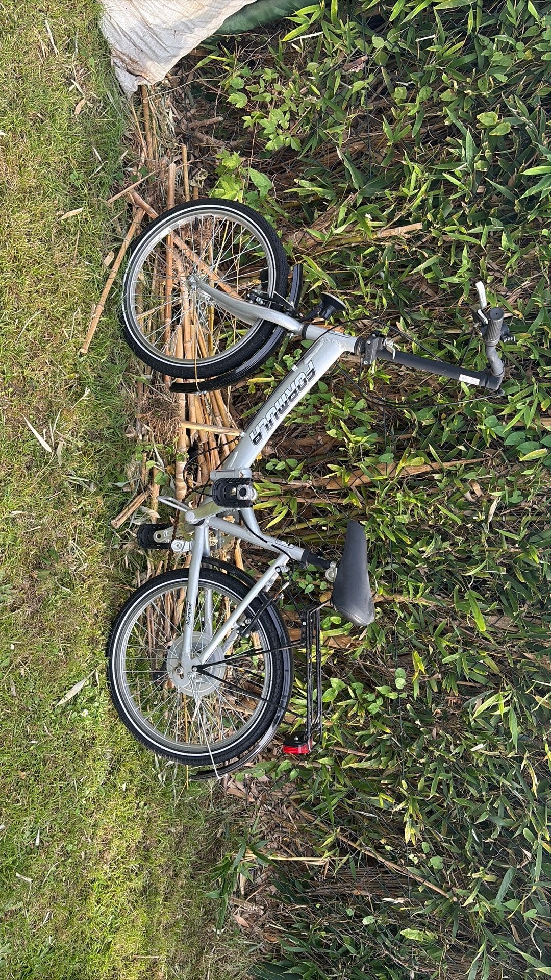 Klapfiets tekoop, Fietsen en Brommers, Ophalen, Gebruikt, Velgrem, Minder dan 47 cm