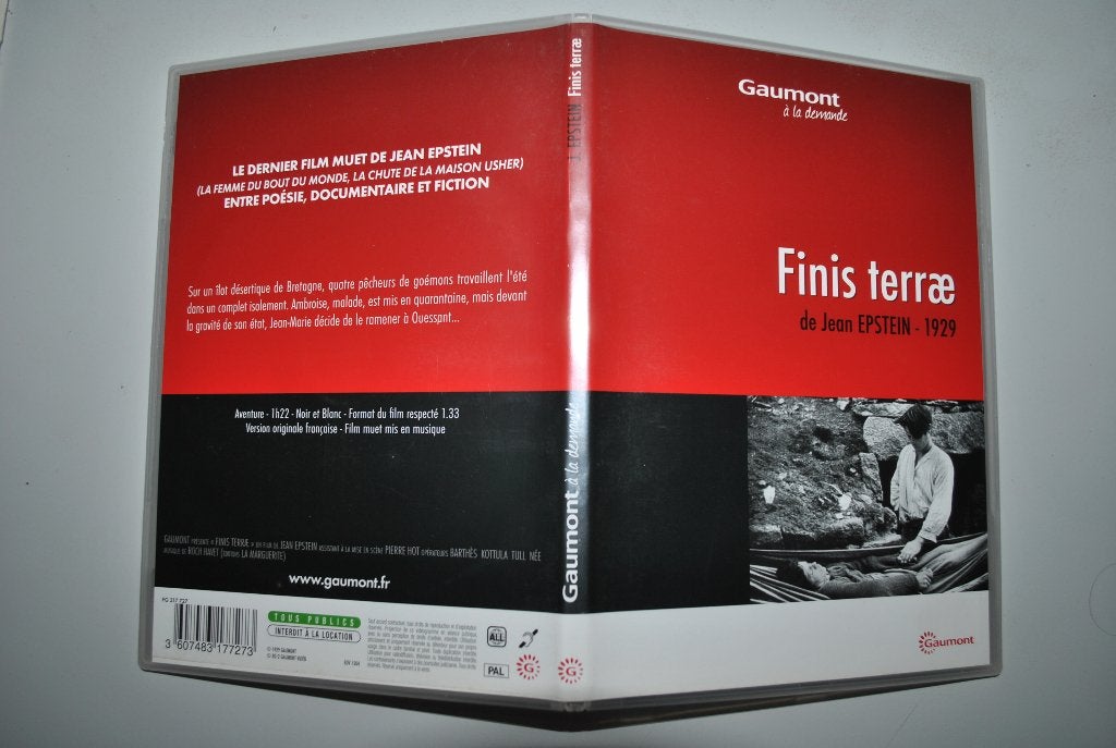 DVD "Finis Terrae"/Epstein Comme neuf, Cd's en Dvd's, Ophalen of Verzenden, Zo goed als nieuw