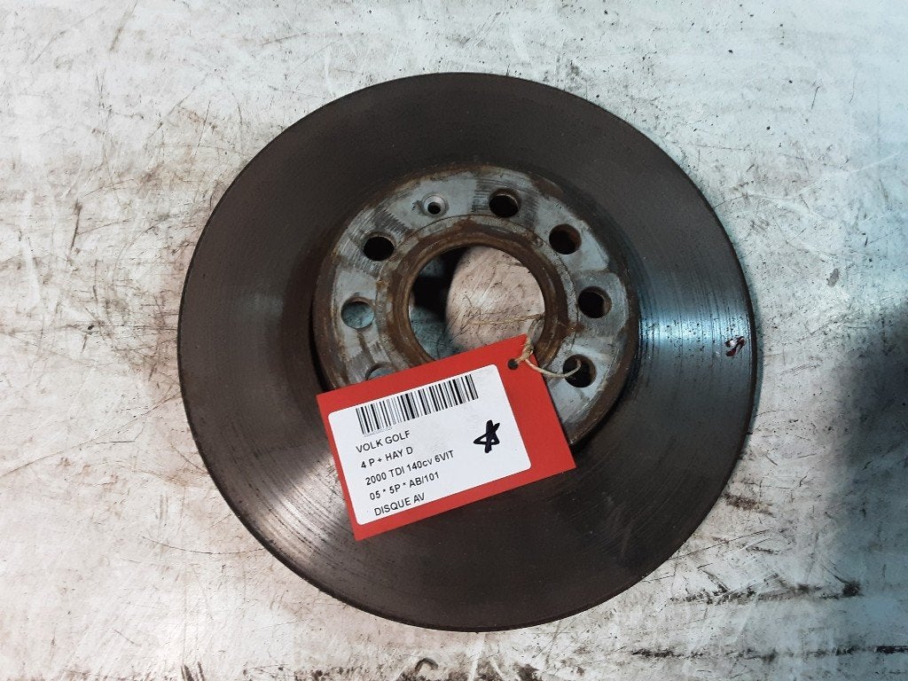 REMSCHIJF VOOR Volkswagen Golf V (1K1) (02-2001/12-2010), Auto-onderdelen, Remmen en Aandrijving, Volkswagen, Gebruikt
