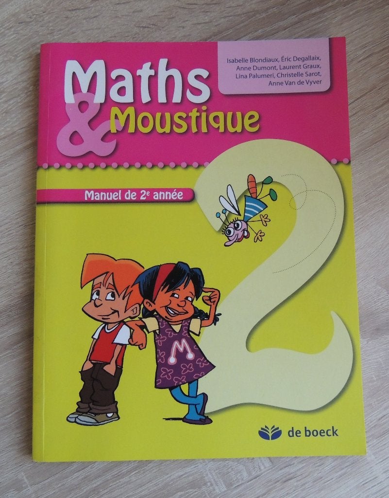 Manuel - Maths et Moustique 2, Livres, Enlèvement
