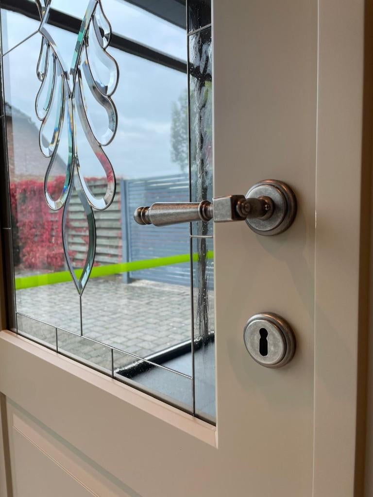 Binnendeur met uniek glas, Neuf, Porte intérieure, Enlèvement, Verre