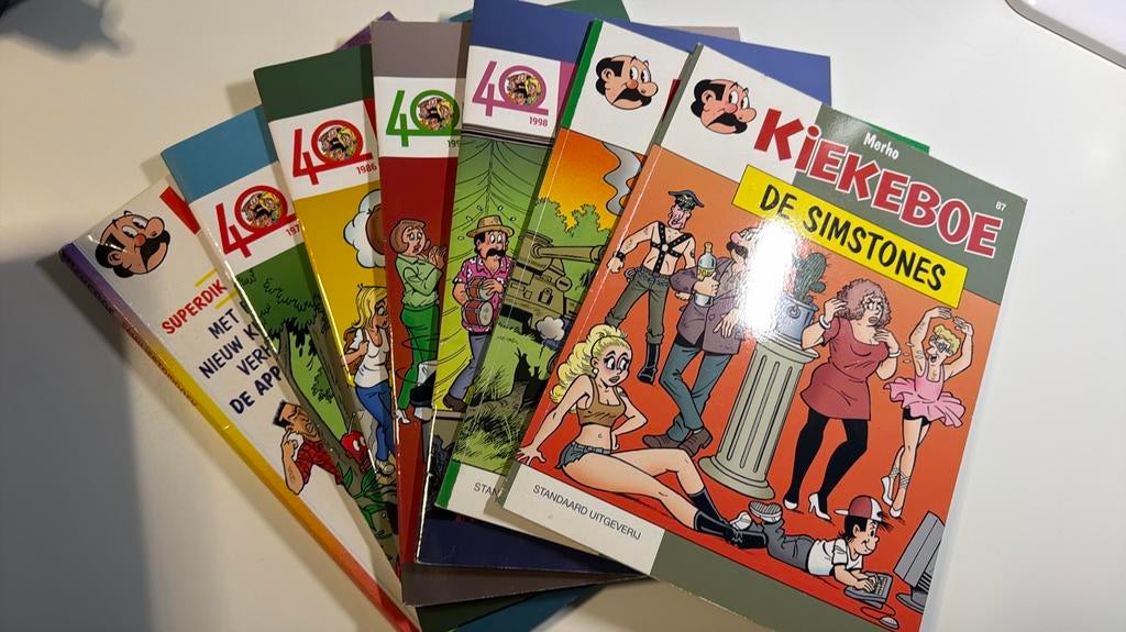 Kiekeboe strips, Boeken, Ophalen of Verzenden, Zo goed als nieuw