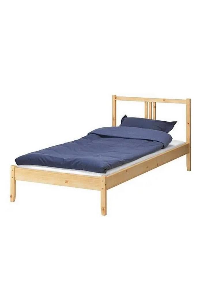 Ikea single bed, Huis en Inrichting, Slaapkamer | Bedden, Ophalen, Nieuw, Eenpersoons, Hout