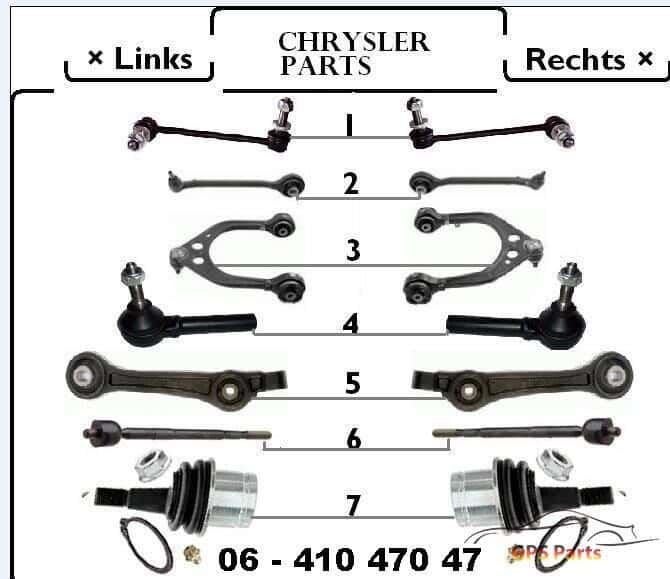 Chrysler 300C riemschijf Dodge riemschijf Jeep Cherokee riem, -, -, Nieuw, Ophalen of Verzenden