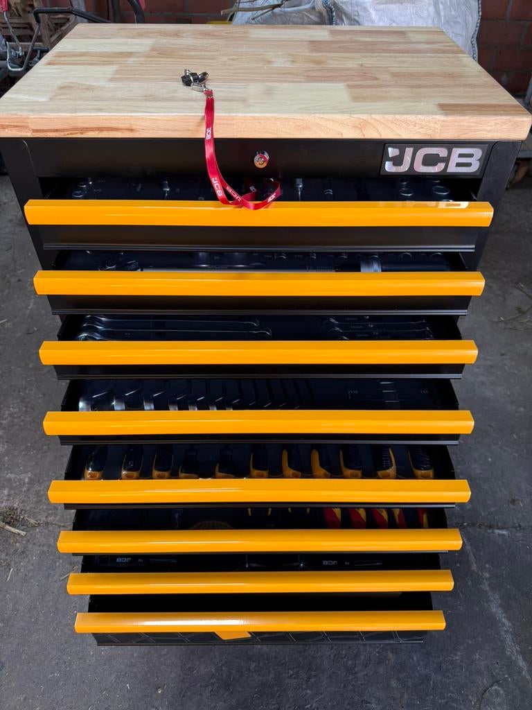 JCB gereedschapswagen, Bricolage & Construction, Enlèvement, Comme neuf