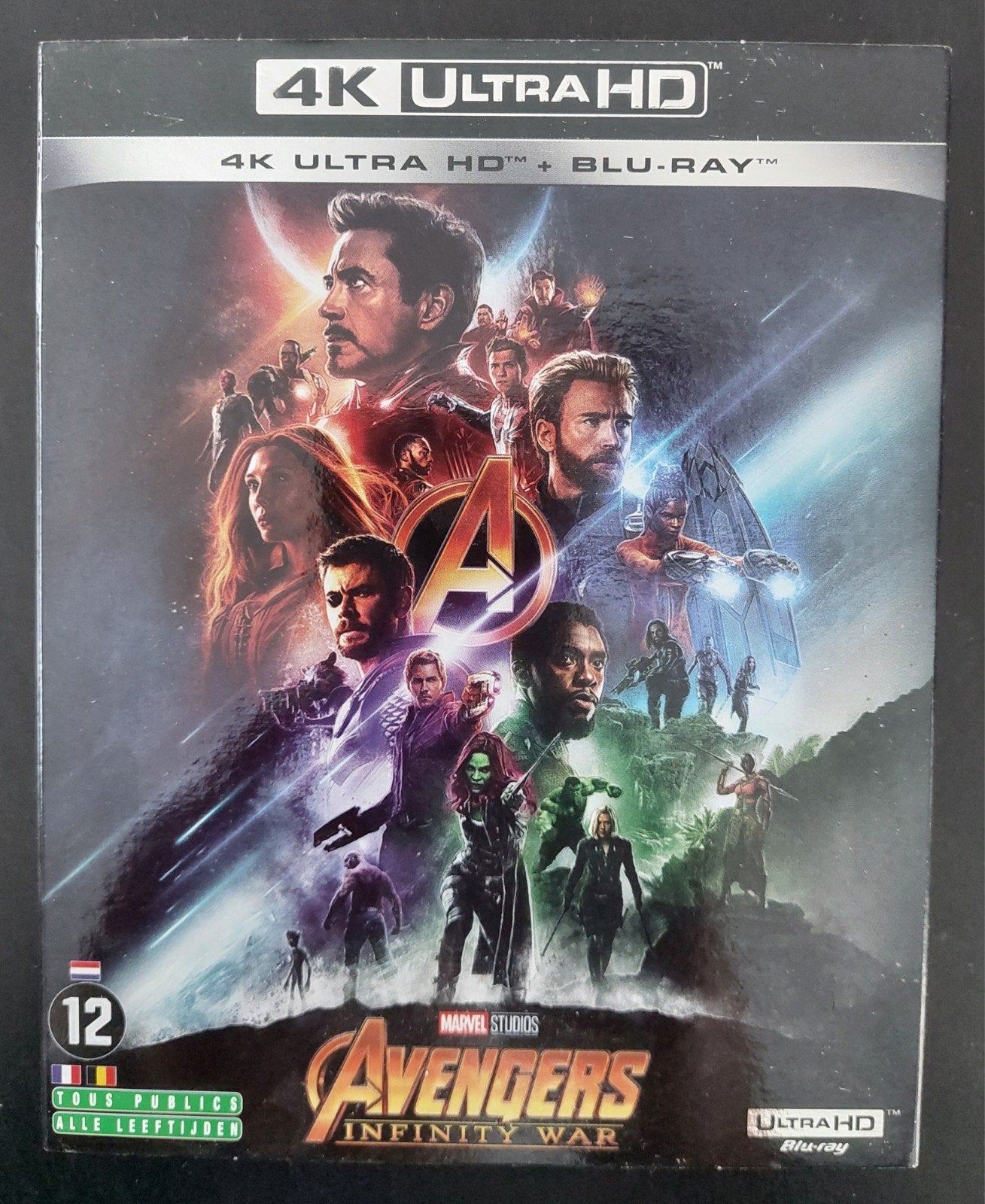 Blu-ray + 4k Avengers Infinité War, CD & DVD, Enlèvement ou Envoi, Blu-ray