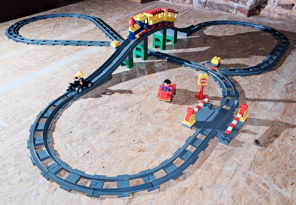 Légo Duplo- grote trein - lot 6, Kinderen en Baby's, Speelgoed | Duplo en Lego, Gebruikt, Duplo, Complete set, Inclusief instructies