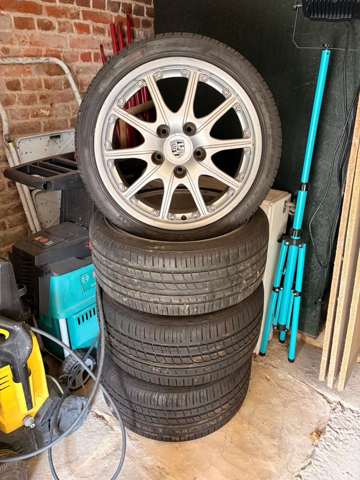 Jantes Porsche - sport design 18’’, Auto diversen, Ophalen, Gebruikt