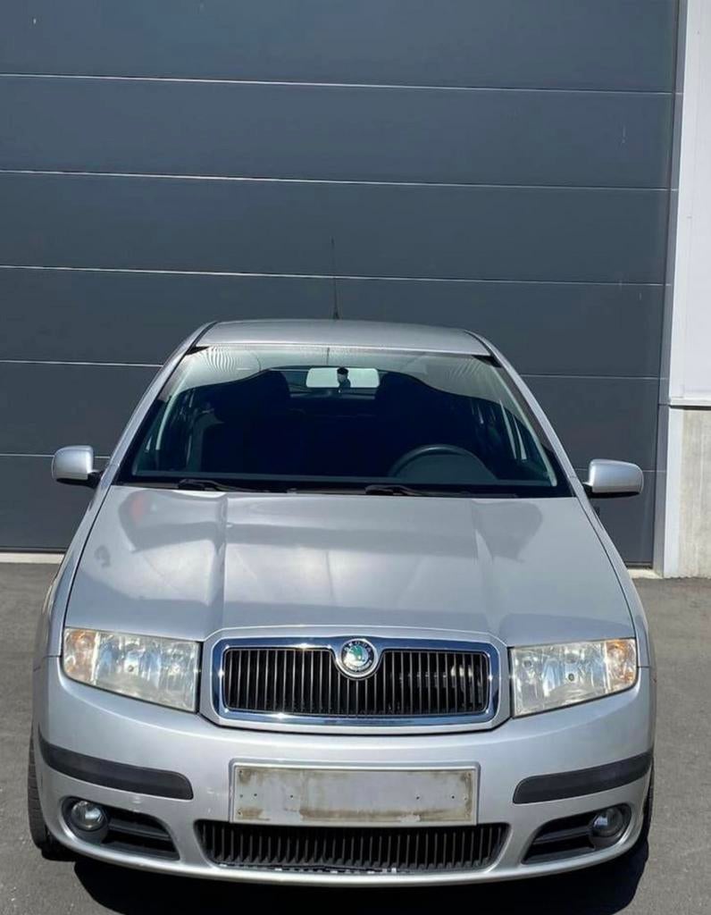 Skoda Fabia 2007 - 150dKM, Auto's, Voorwielaandrijving, Stof, Zwart, Bedrijf
