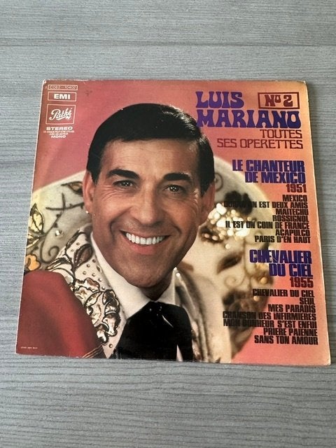 Vynil toutes ses operettes / Luis Mariano (lp044), Enlèvement ou Envoi, Utilisé, Opéra ou Opérette, LP