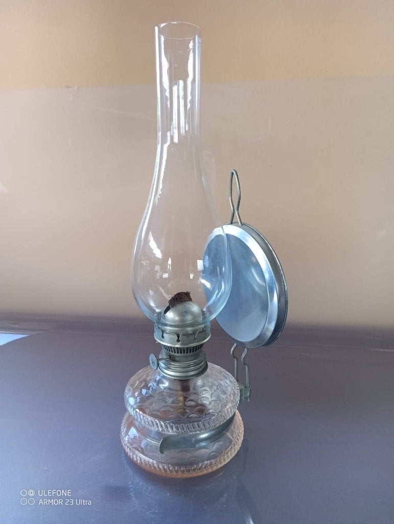 olielamp, Enlèvement
