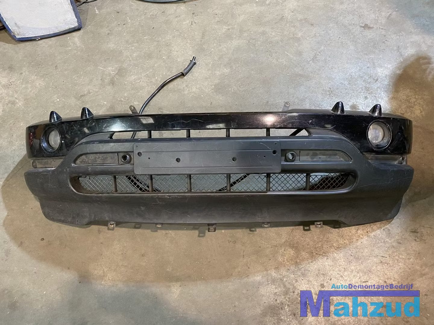 BMW X5 E53 zwart voorbumper pdc koplampsproeier, Petuelring 130
80788  Munich, DE, Pare-chocs, Info@bmw.de, Utilisé
