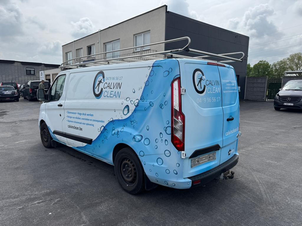 Ford Transit Custom Osmose Installatie Hogedrug Warmwater, Autos, Achat, Entreprise, 3 places, Entretenue par le concessionnaire