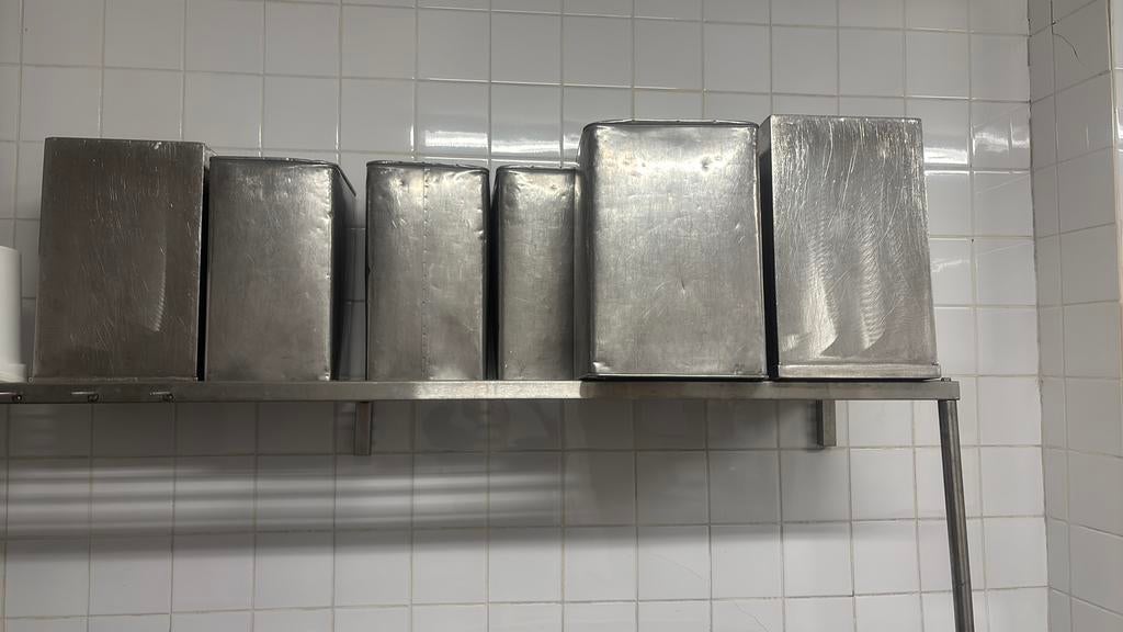 15 liter horeca inox bakken, Enlèvement