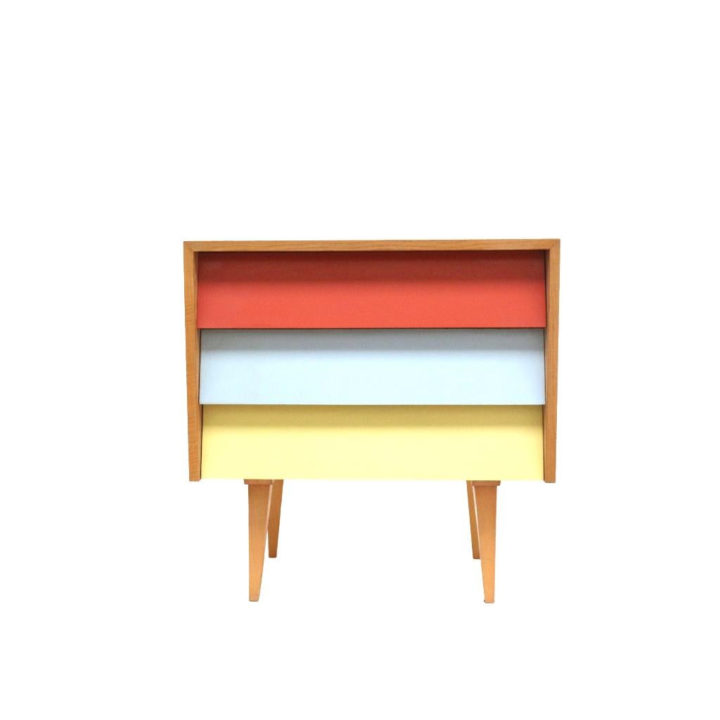 Unieke vintage design ladekast jaren '60 retro midcentury, Verzenden