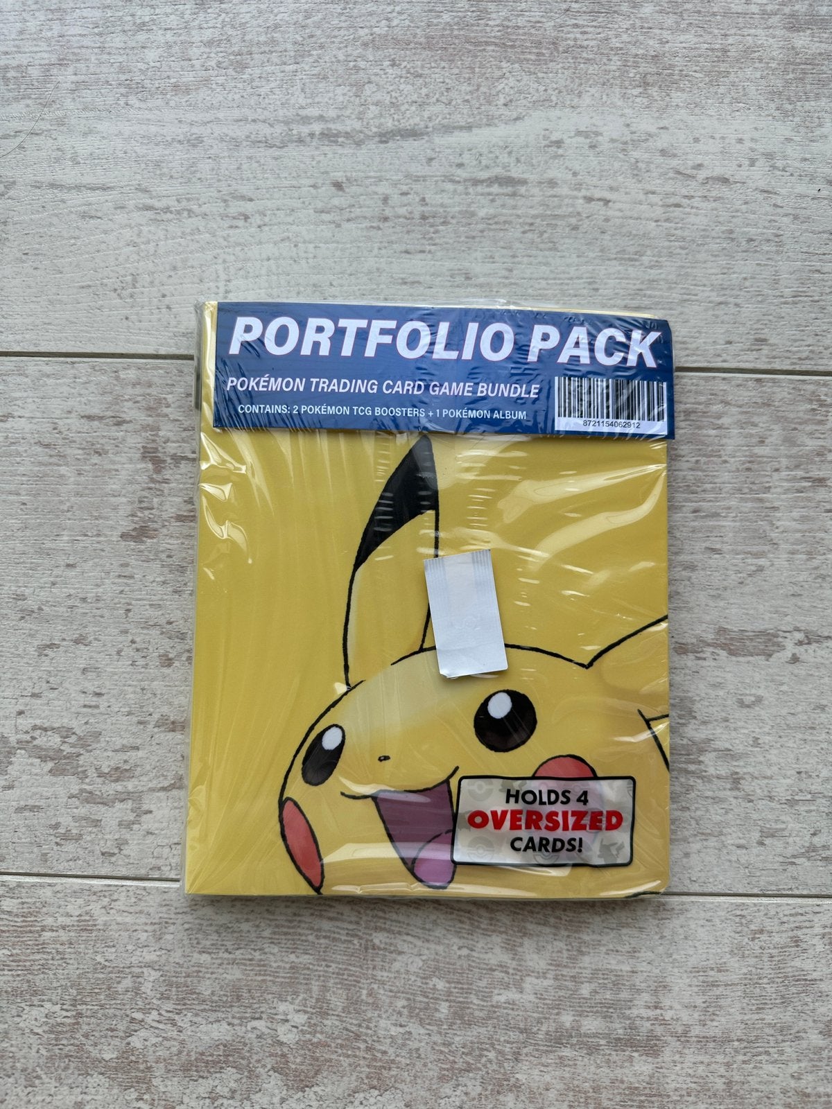 Pokemon binder Pickachu, Ophalen of Verzenden, Nieuw, Overige typen, Foil