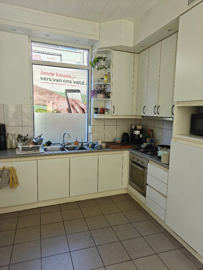Gratis keuken af te halen, Huis en Inrichting, Ophalen, Gebruikt, Wit, Hoekkeuken