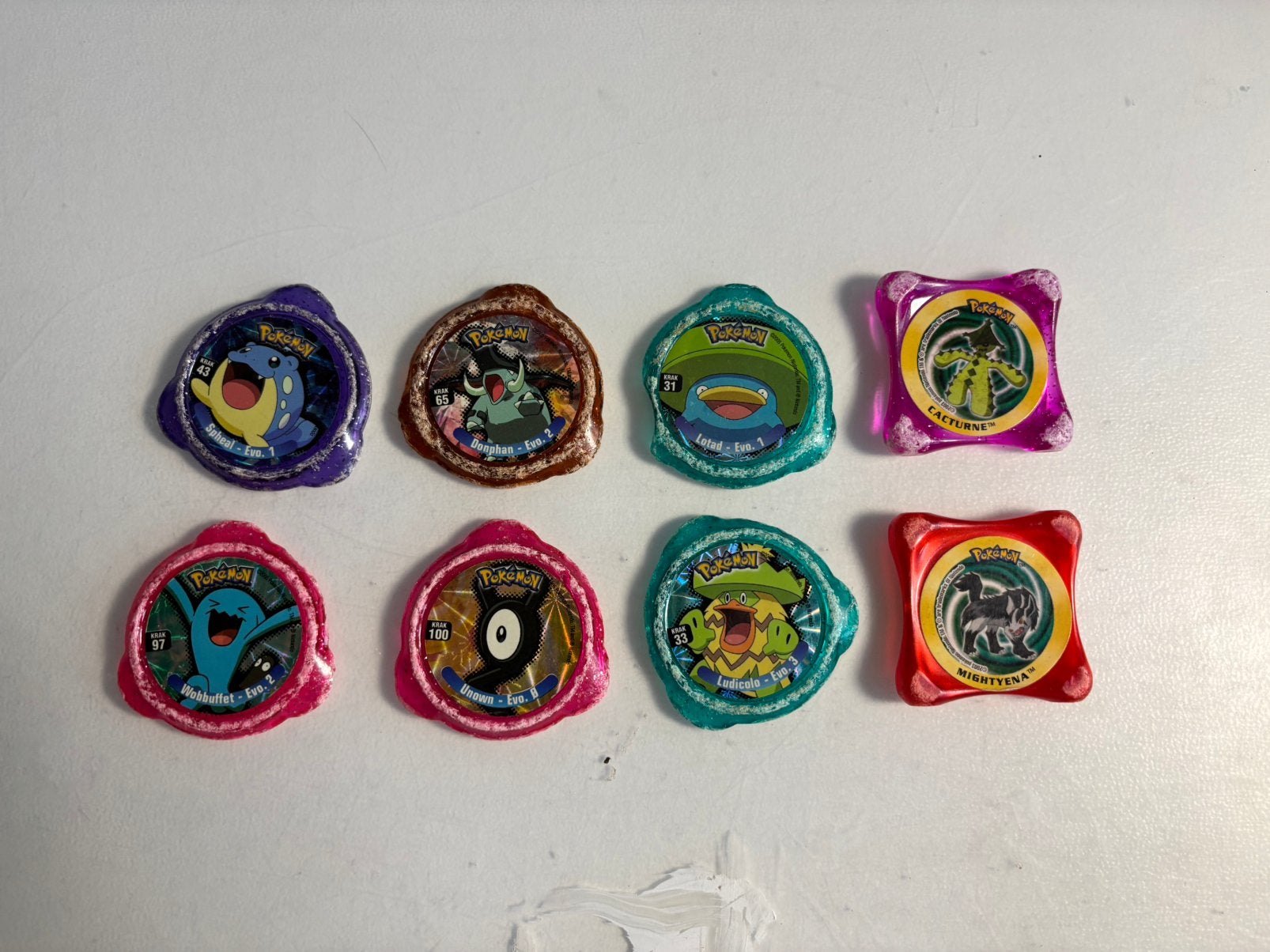 Lot Pokémon Flippo, Enlèvement ou Envoi, Flippos en vrac