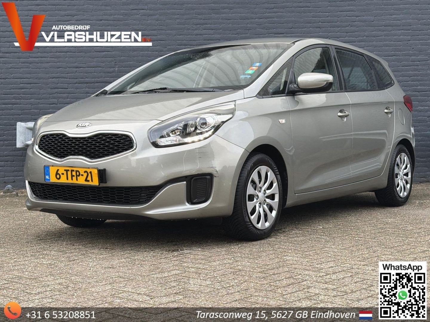 Kia Carens 1.6 GDi First Edition | Camera | Cruise | Climate, Auto's, Monovolume, 149 g/km, Verwarmde buitenspiegels, Handgeschakeld