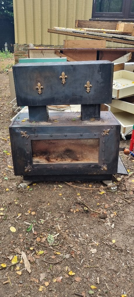 HOUTKACHEL, Huis en Inrichting, Kachels, Ophalen, Gebruikt, Houtkachel, Vrijstaand