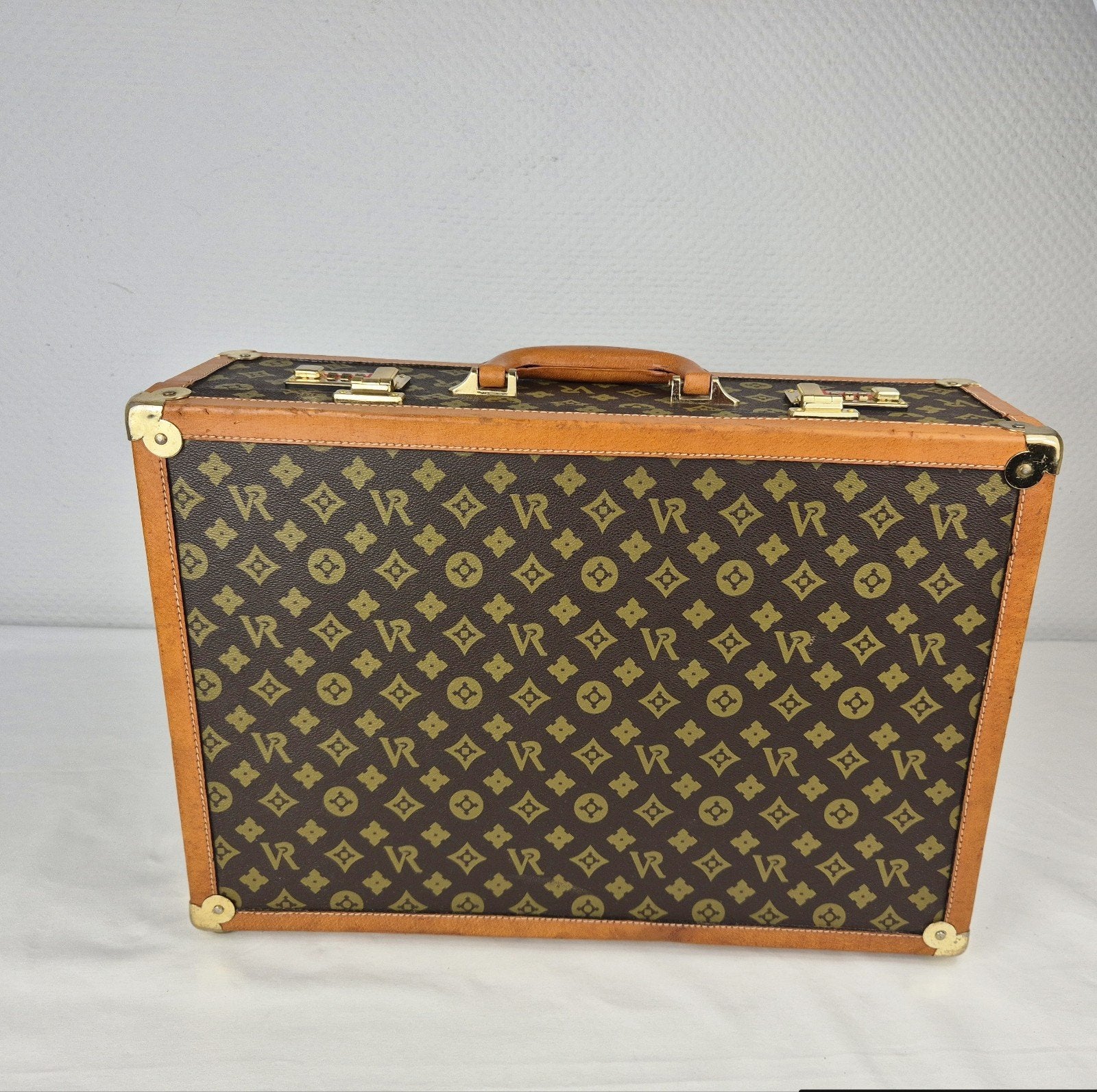 Vintage VR Diann reiskoffer uit de jaren 70, Handtassen en Accessoires, Koffers, Slot, Minder dan 50 cm, Ophalen of Verzenden
