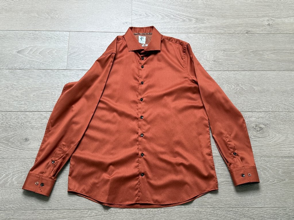 Herenhemden R2 Amsterdam maat 44 (3 stuks), Kleding | Heren, Ophalen of Verzenden, Zo goed als nieuw, Overige kleuren, R2 Amsterdam