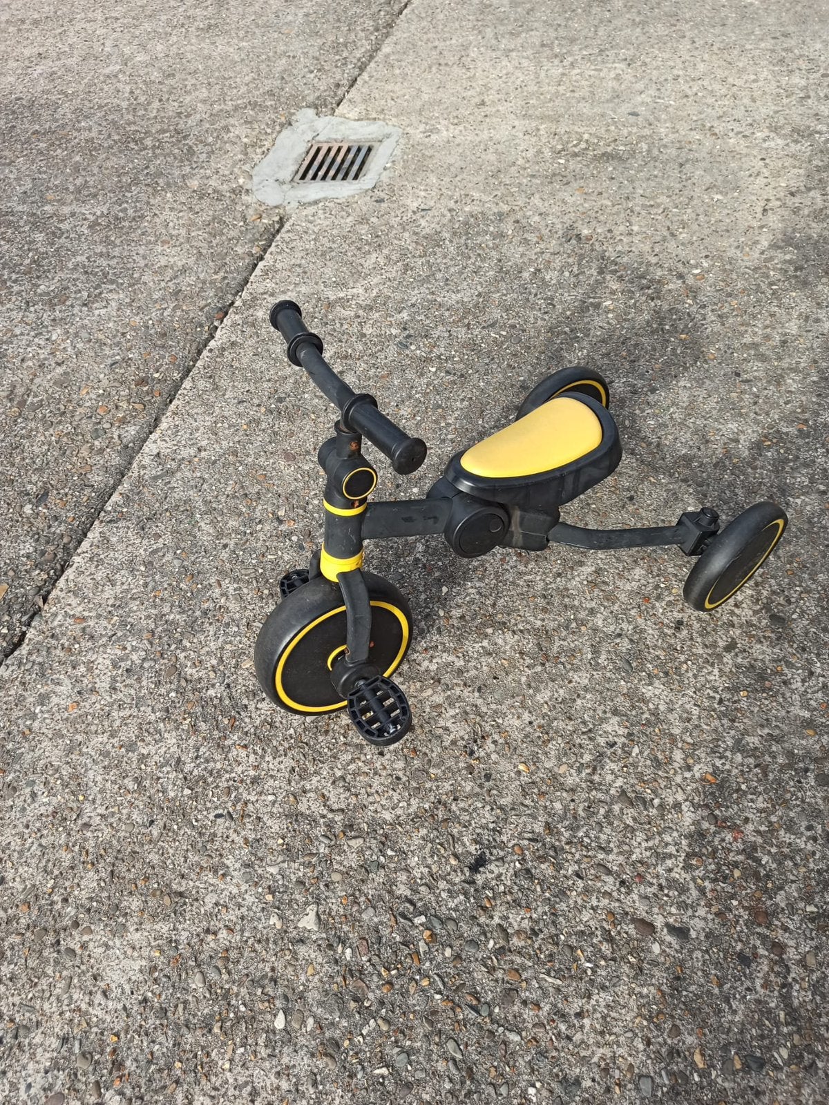 Kinderfiets, Ophalen, Zo goed als nieuw