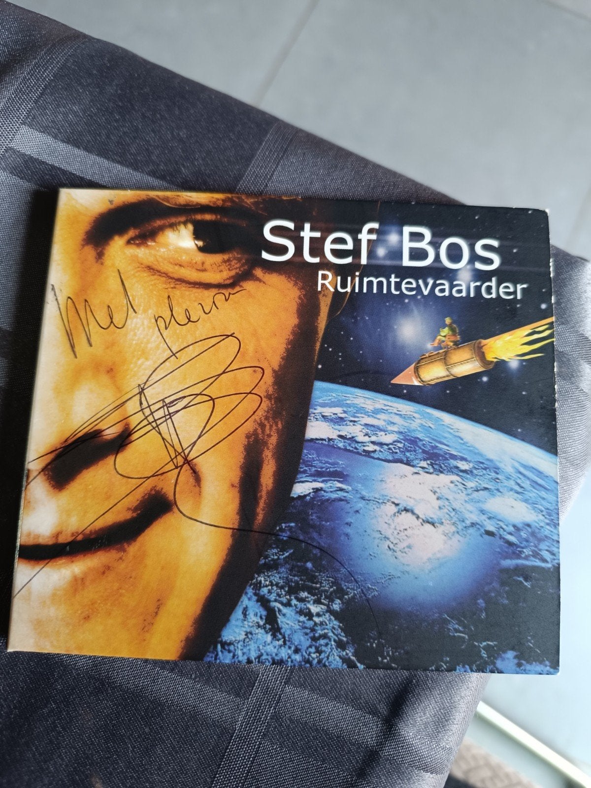 Stef Bos : Ruimtevaarder (gesigneerd), Ophalen of Verzenden, Gesigneerd