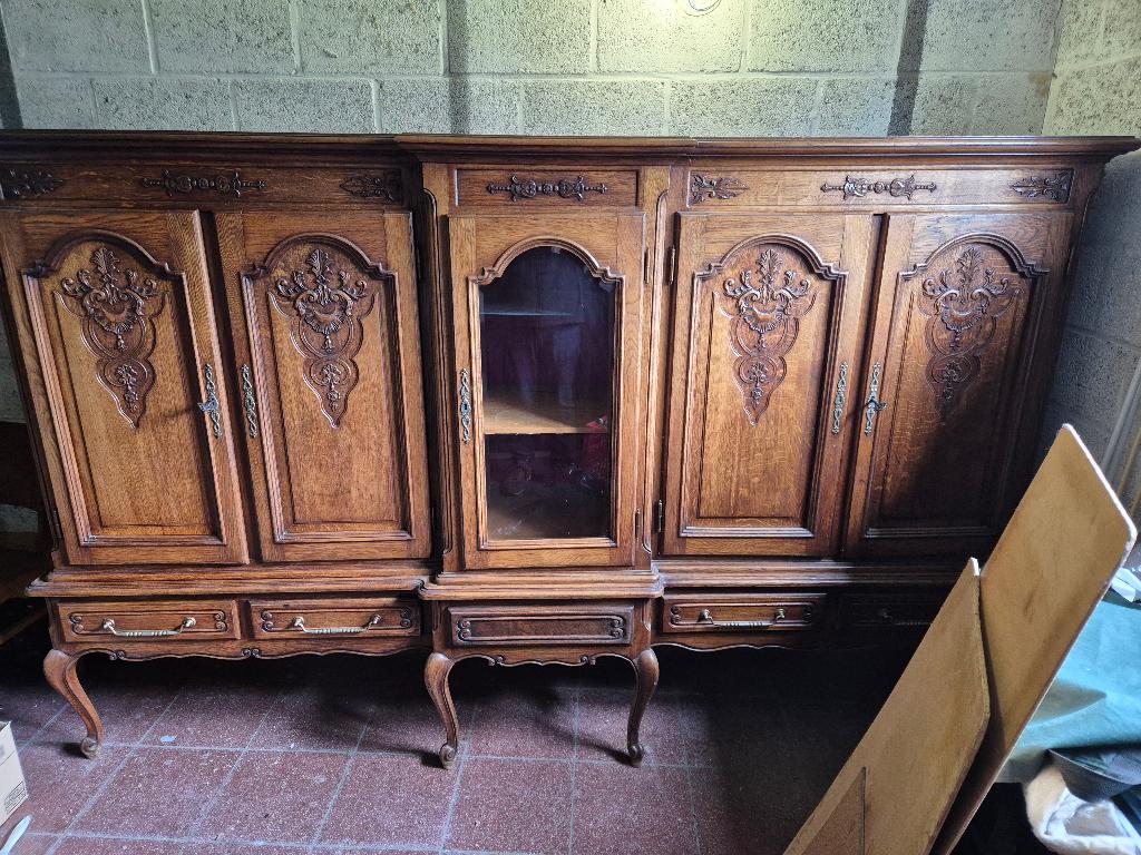 Eikenhouten kast, Gebruikt, Eikenhout, Ophalen of Verzenden, 200 cm of meer