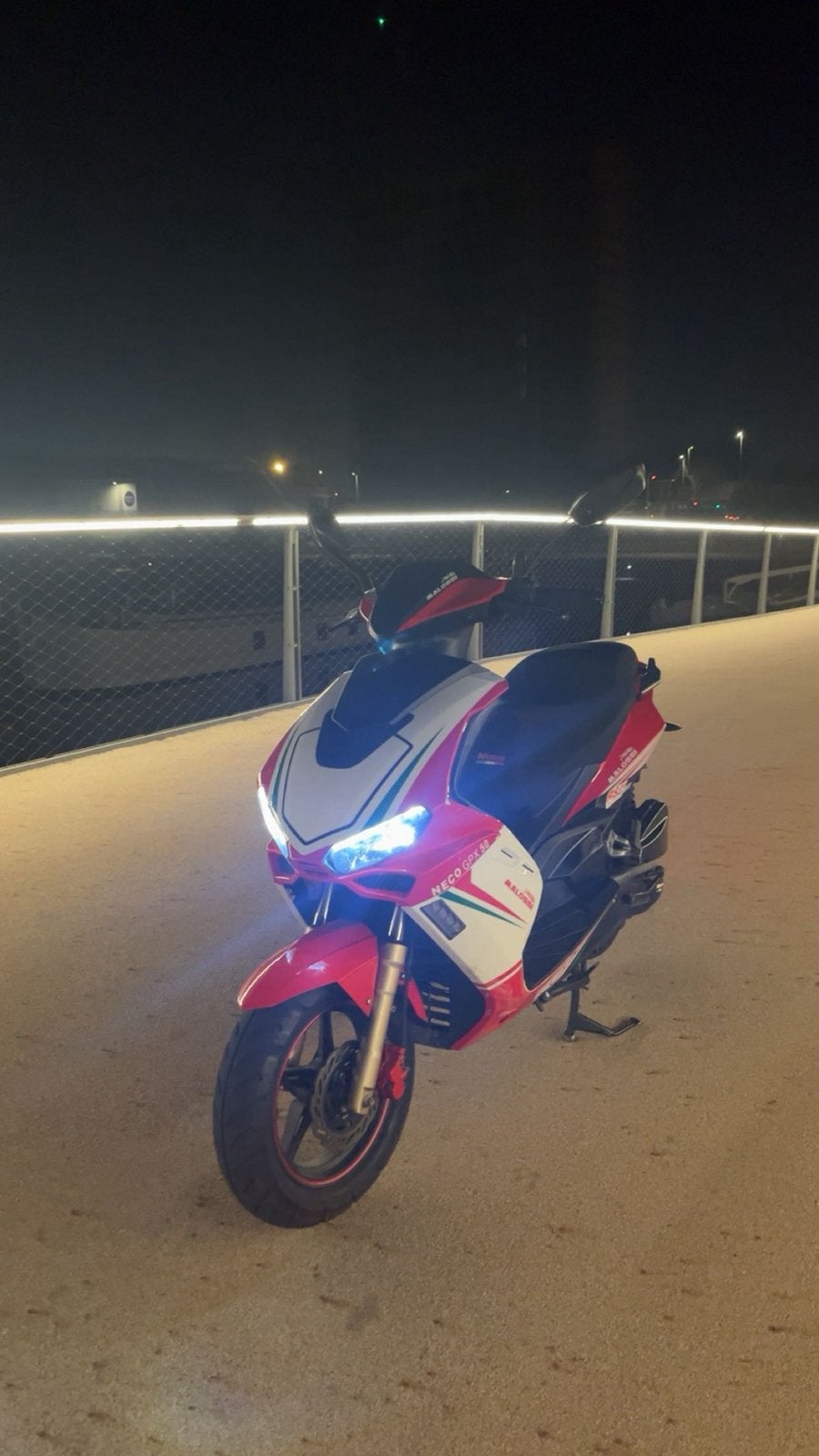 Neco gpx 50 cc 4takt, Fietsen en Brommers, Ophalen, Overige modellen, Klasse A (25 km/u), Zo goed als nieuw